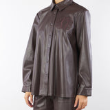 Camicia Moka in ecopelle Francis FRANCIS 650 NENETTE 