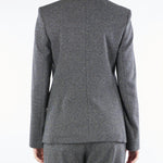 Blazer Grigio in jersey tinto filo DILLY 1 MAX MARA WEEKEND 