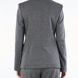 Blazer Grigio in jersey tinto filo DILLY 1 MAX MARA WEEKEND 