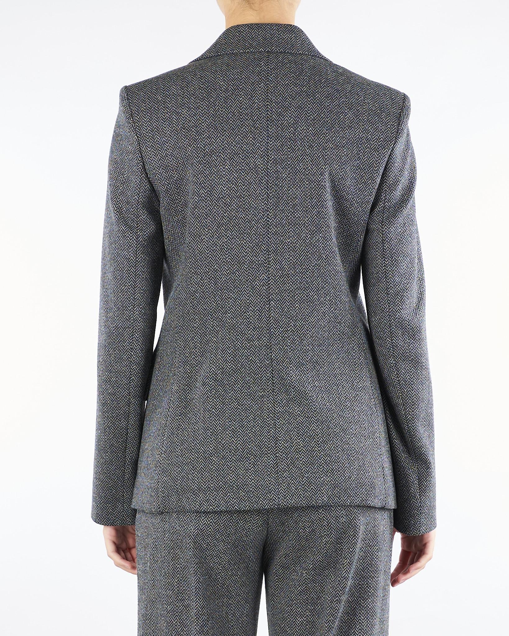 Blazer Grigio in jersey tinto filo DILLY 1 MAX MARA WEEKEND 