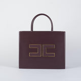 Borsa Tote grande Merlot con logo BS32A56E2 EA4 ELISABETTA FRANCHI 
