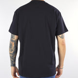 T-shirt Nero in cotone stretch Relaxed fit
