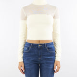 Dolcevita Milk in maglia con logo gioiello MK54T57E2 DZ9 ELISABETTA FRANCHI 