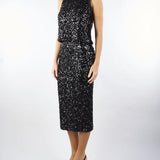 Gonna Nero in paillettes RENNES 1 MARELLA 