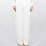 Pantalone in cady con elastico logato