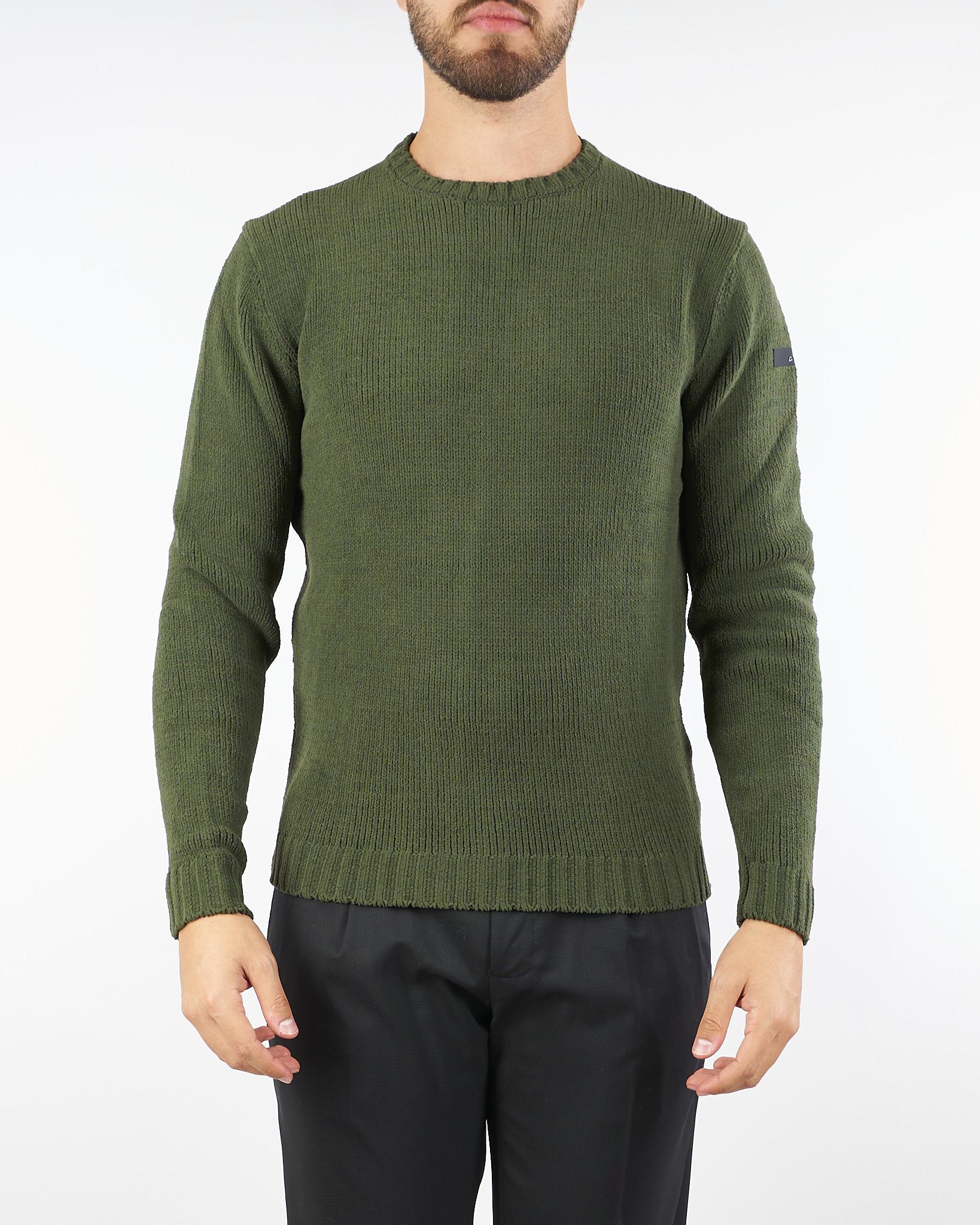 Maglia Verde Cinematt Round Knit W25160 21 RRD 