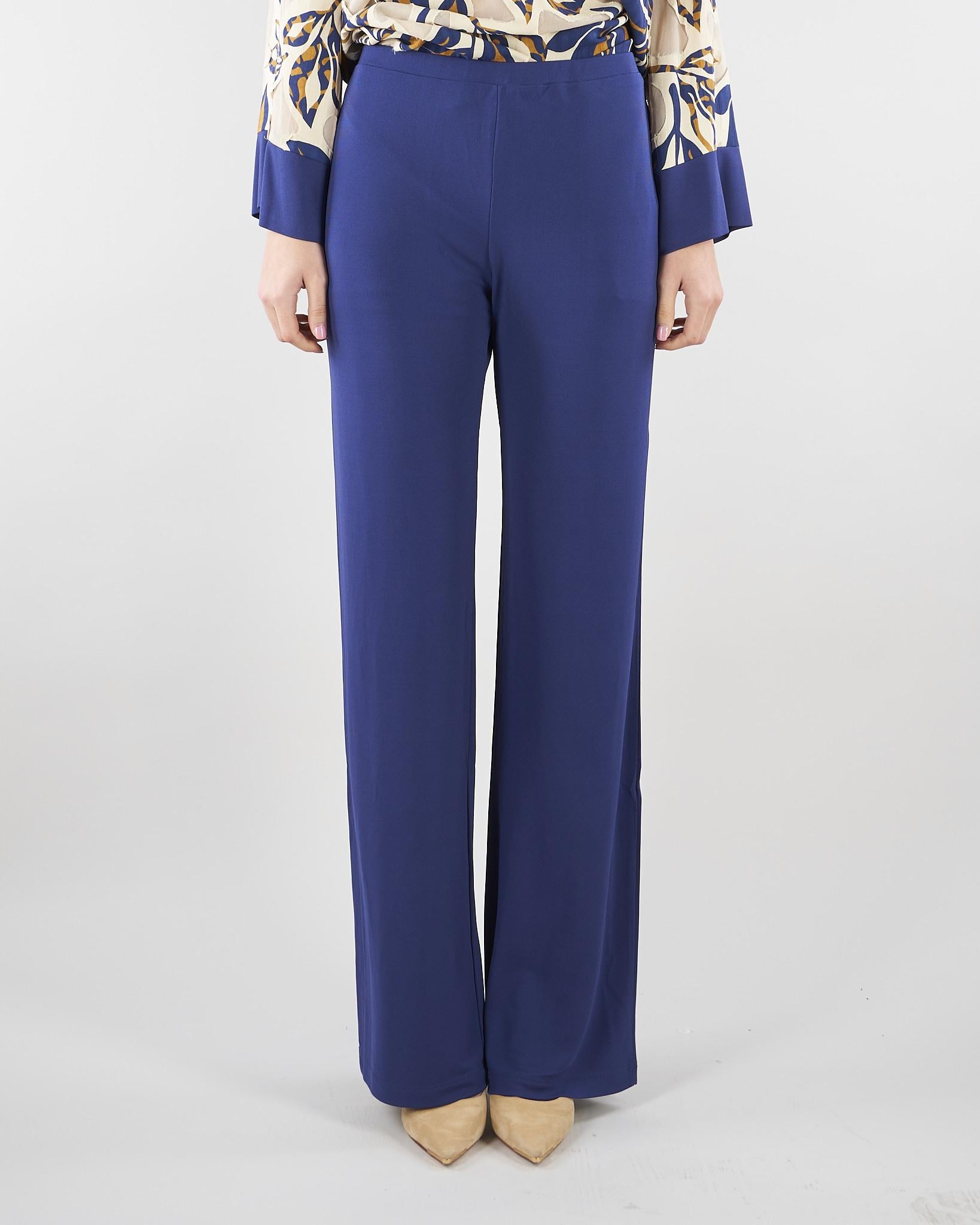 Pantalone Blu in jersey D2001100 81 CLIPS 