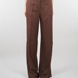 Pantalone Eufemia Cacao wide leg EUFEMIA 604 NENETTE 