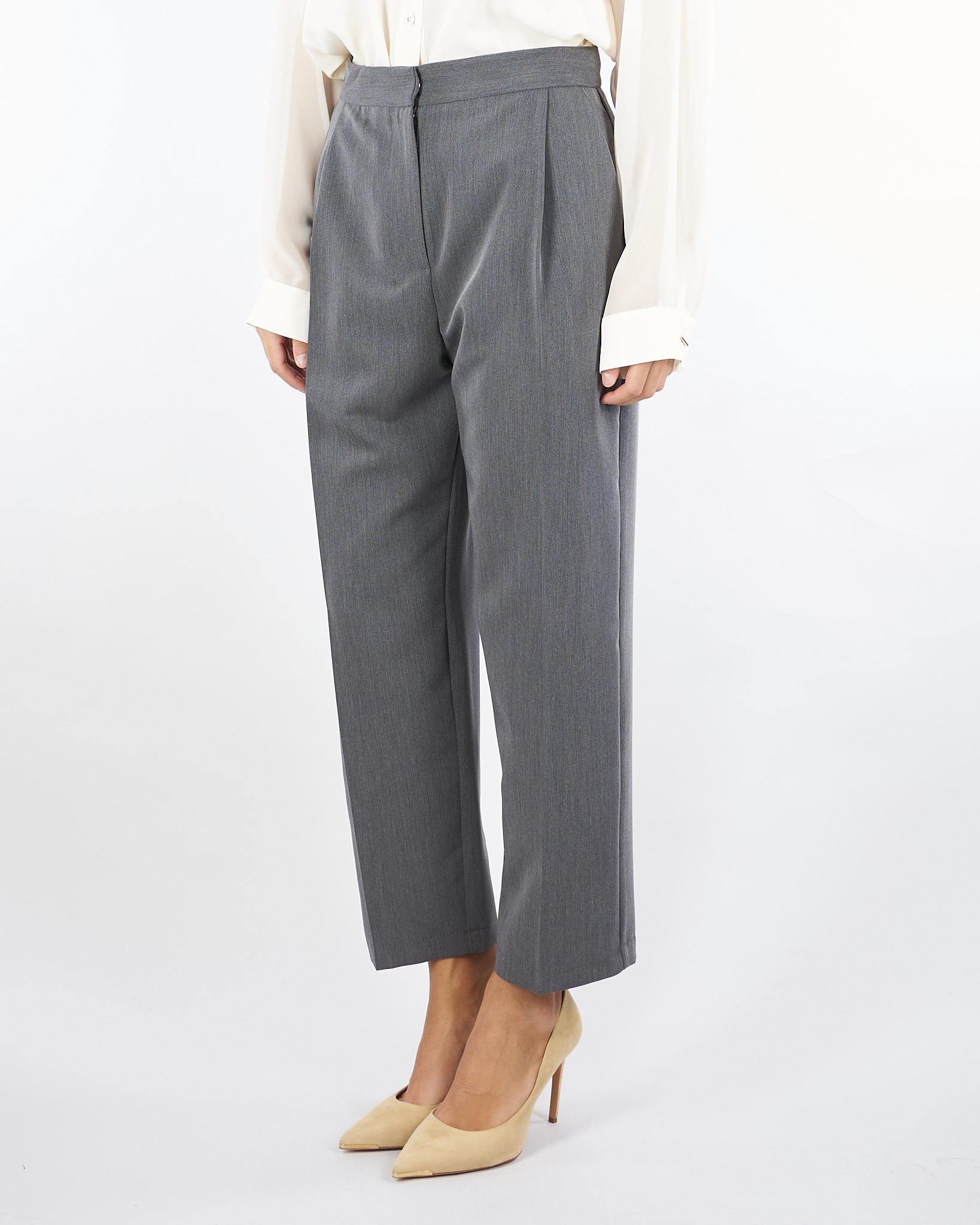 Pantaloni Grigio a vita alta PEY7KIC 98 IMPERIAL 