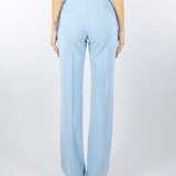 Pantaloni Celeste flare fit in cady