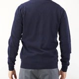 Cardigan in lana con profili a contrasto Jeordie's