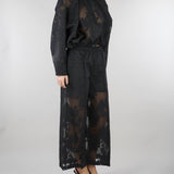 Bomber Nero con ricami M6ER00 100 MEIMEIJ 