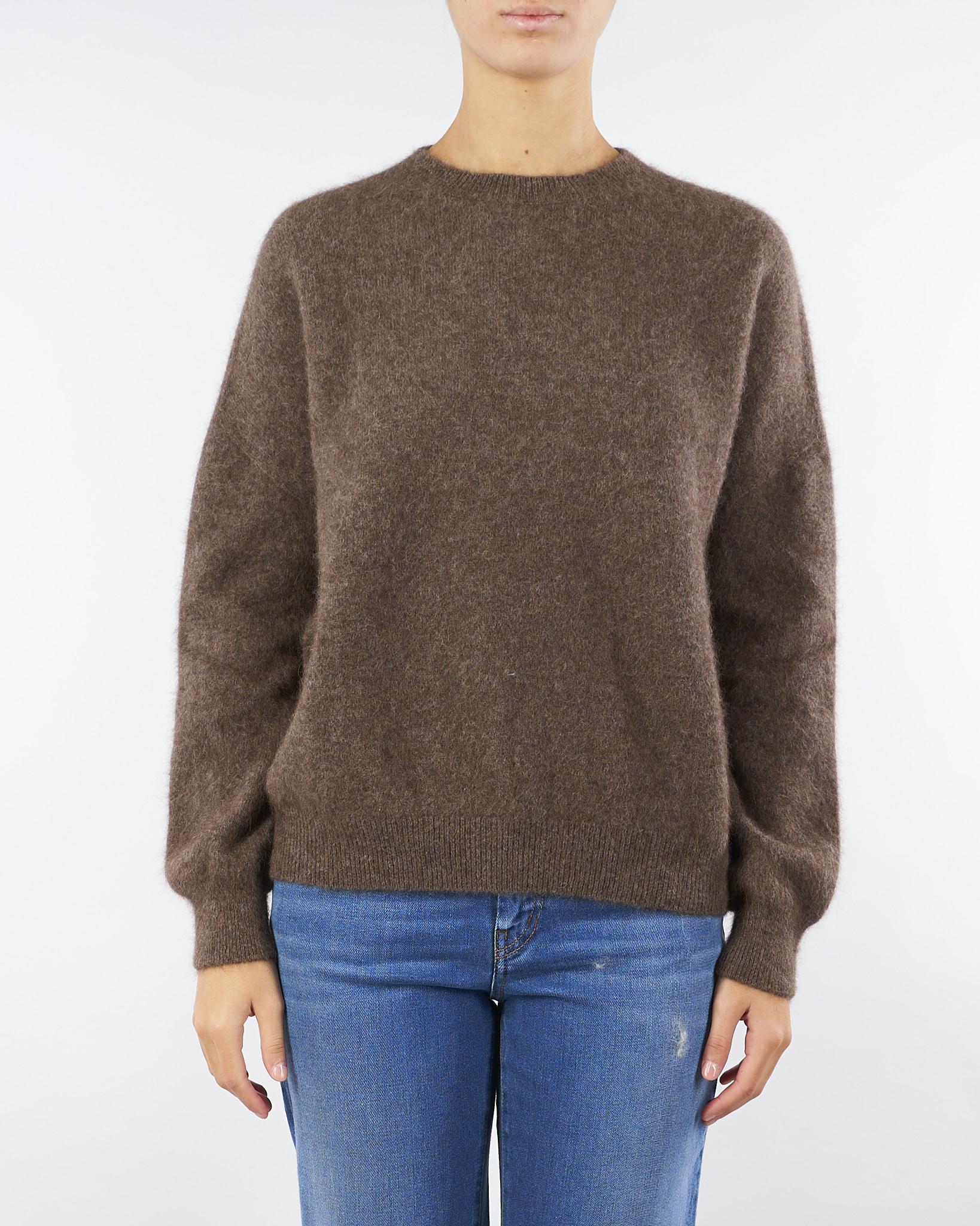 Maglia Marrone in puro Raccoon V54801 45 VANISE' 