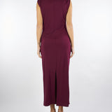 Abito Bordeaux aderente in jersey SCUOLA 2 MARELLA 