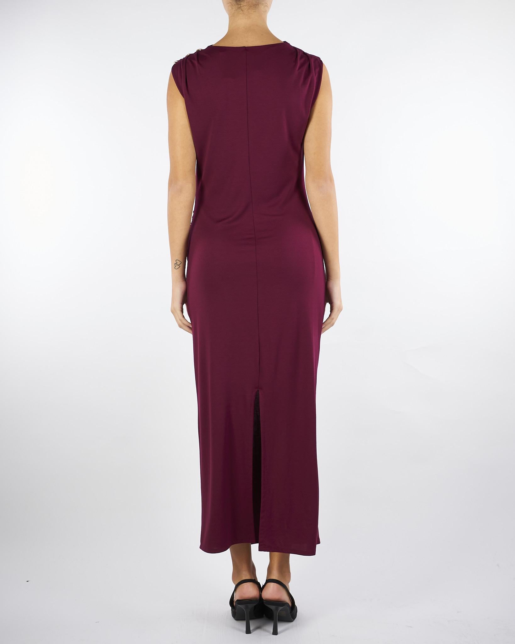 Abito Bordeaux aderente in jersey SCUOLA 2 MARELLA 