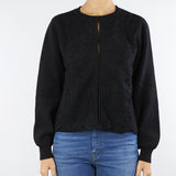 Cardigan jacquard Nero TT3453 6 TWIN SET 