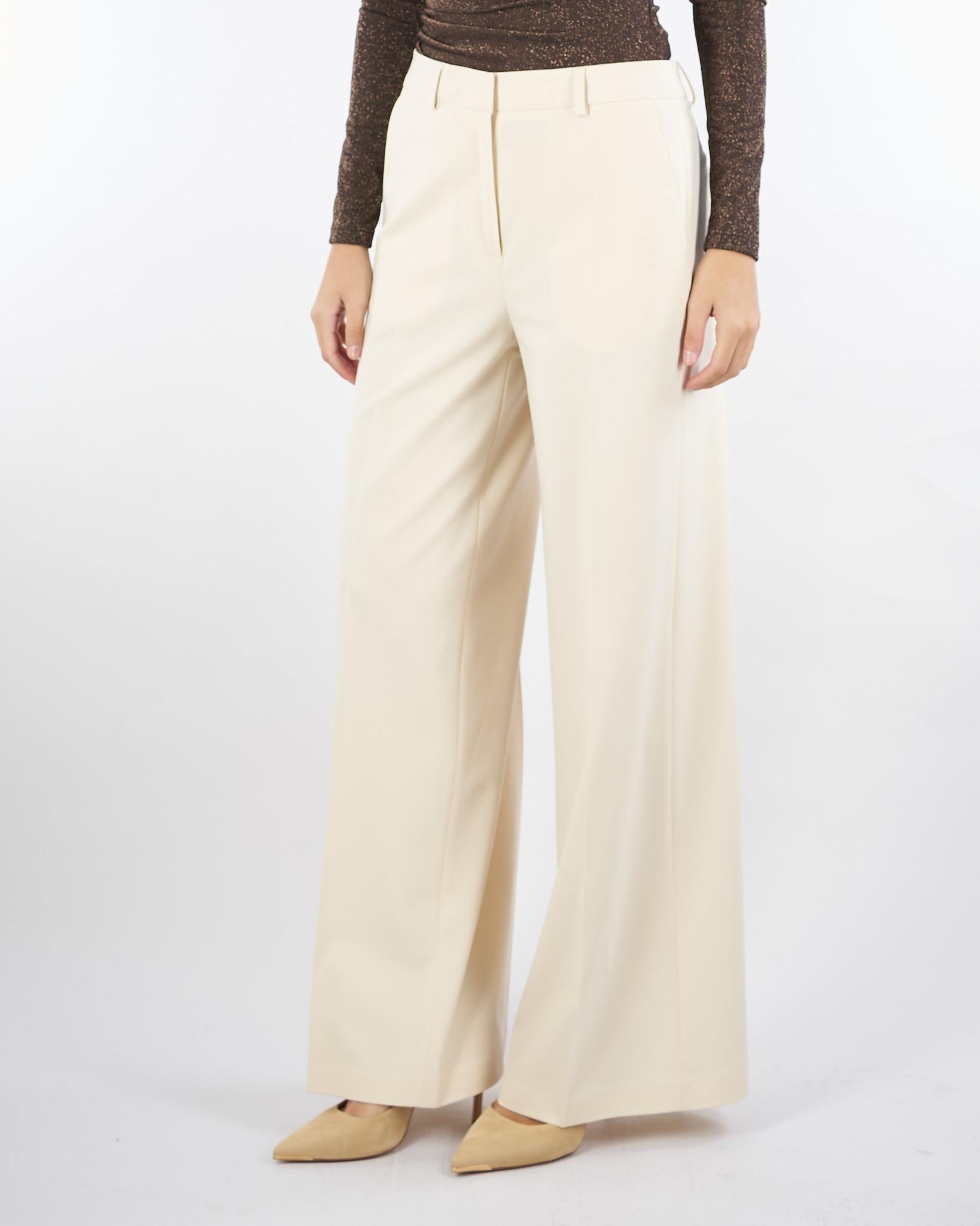 Pantaloni Burro ampi in flanella RF5090T5771 10110 BLUGIRL 