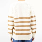 Maglia jacquard a righe Ermanno by Ermanno Scervino