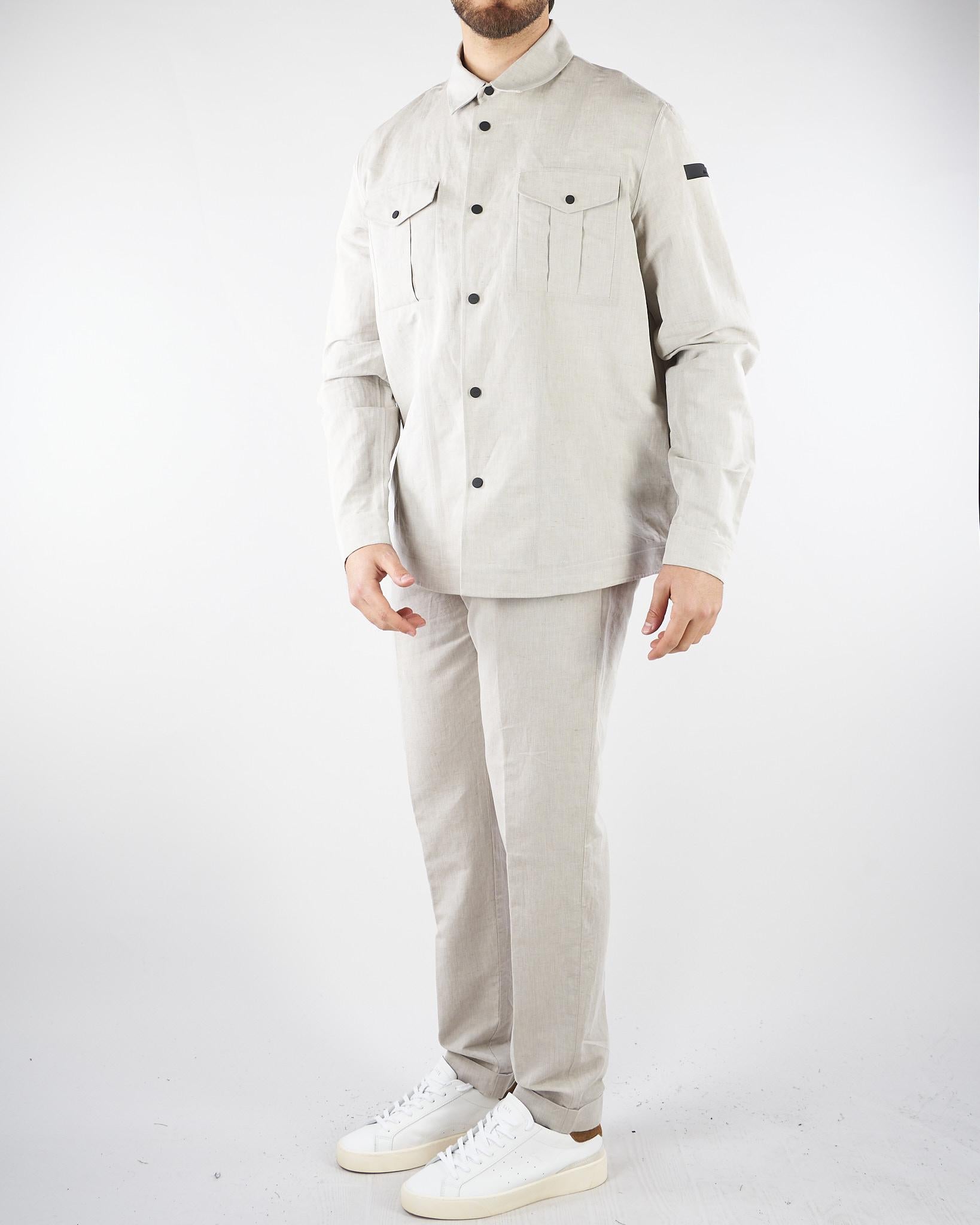 Giubbotto Sabbia Lynco Overshirt Jkt 26031 86 RRD 