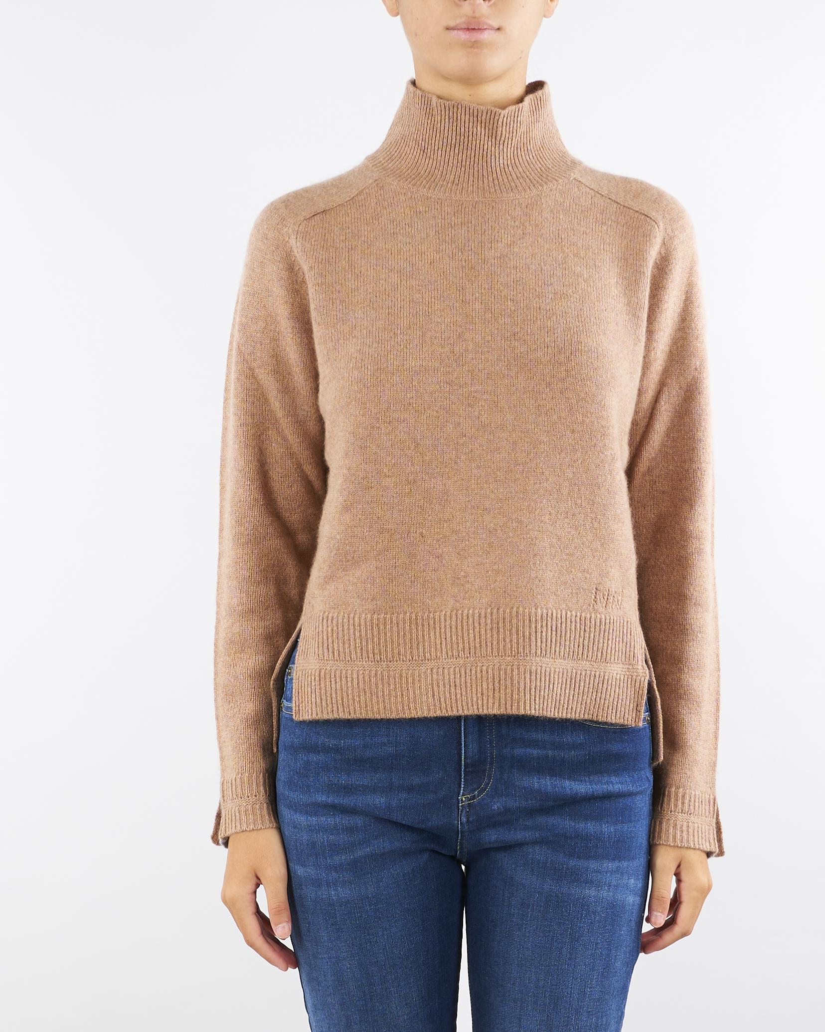 Maglia Cammello Mikus in misto lana e cashmere MIKUS 645 NENETTE 