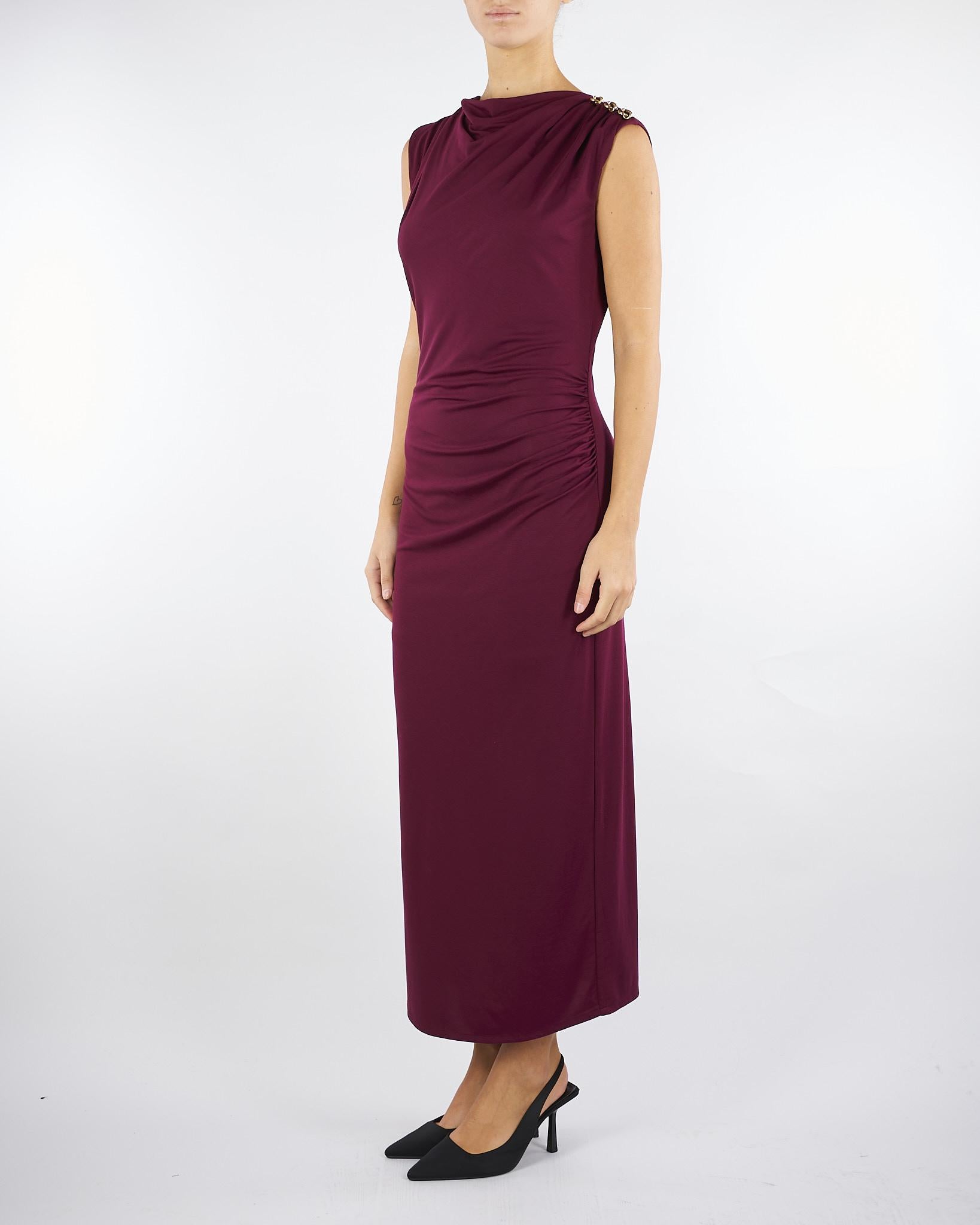 Abito Bordeaux aderente in jersey SCUOLA 2 MARELLA 