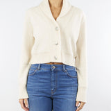 Cardigan Crema in misto cashmere con paillette ZAMBIA 1 MARELLA 