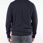 Cardigan Blu in lana con colletto L1MFW25266737 E044 LOW BRAND 