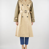 Trench beige reversibile in gabardina antigoccia WKDCANASTA 24 MAX MARA WEEKEND 