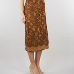 Gonna Mou con ricami in pizzo D48EO009E92 MFA18 ERMANNO BY ERMANNO SCERVINO 