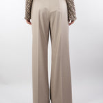 Pantalone Taupe wide leg BHPA010A 35 BOHEMIAN VI 