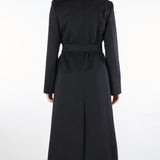 Cappotto Nero in drap di pura lana LORIANA 13 MAX MARA STUDIO 