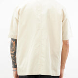 Overshirt in misto lino e cotone relaxed fit Paolo Pecora