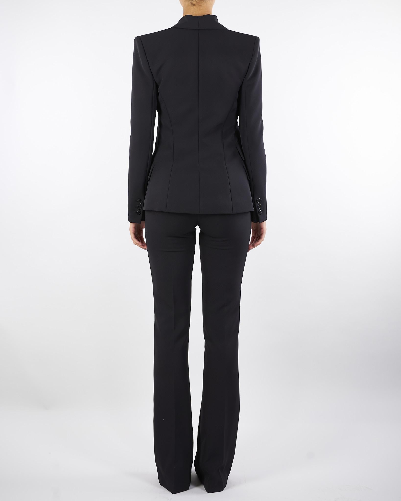 Tailleur Nero in crêpe TP00156E2 110 ELISABETTA FRANCHI 