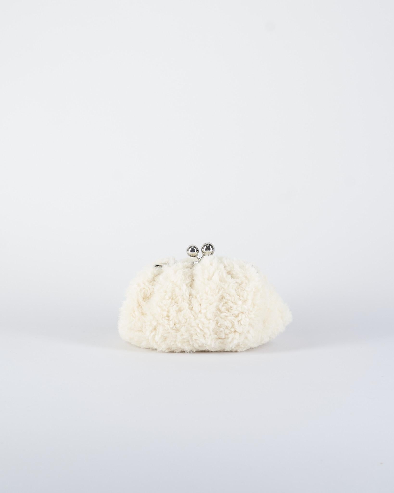 Borsa Panna Pasticcino Bag small dalla texture soffice MICIO 1 MAX MARA WEEKEND 