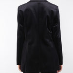 Blazer Nero in jersey velluto LUCIA 3 PENNY BLACK 