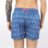 Costume fantasia calcio balilla Blu