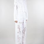Pantalone Bianco in cotone NS234 01 NO SECRETS 