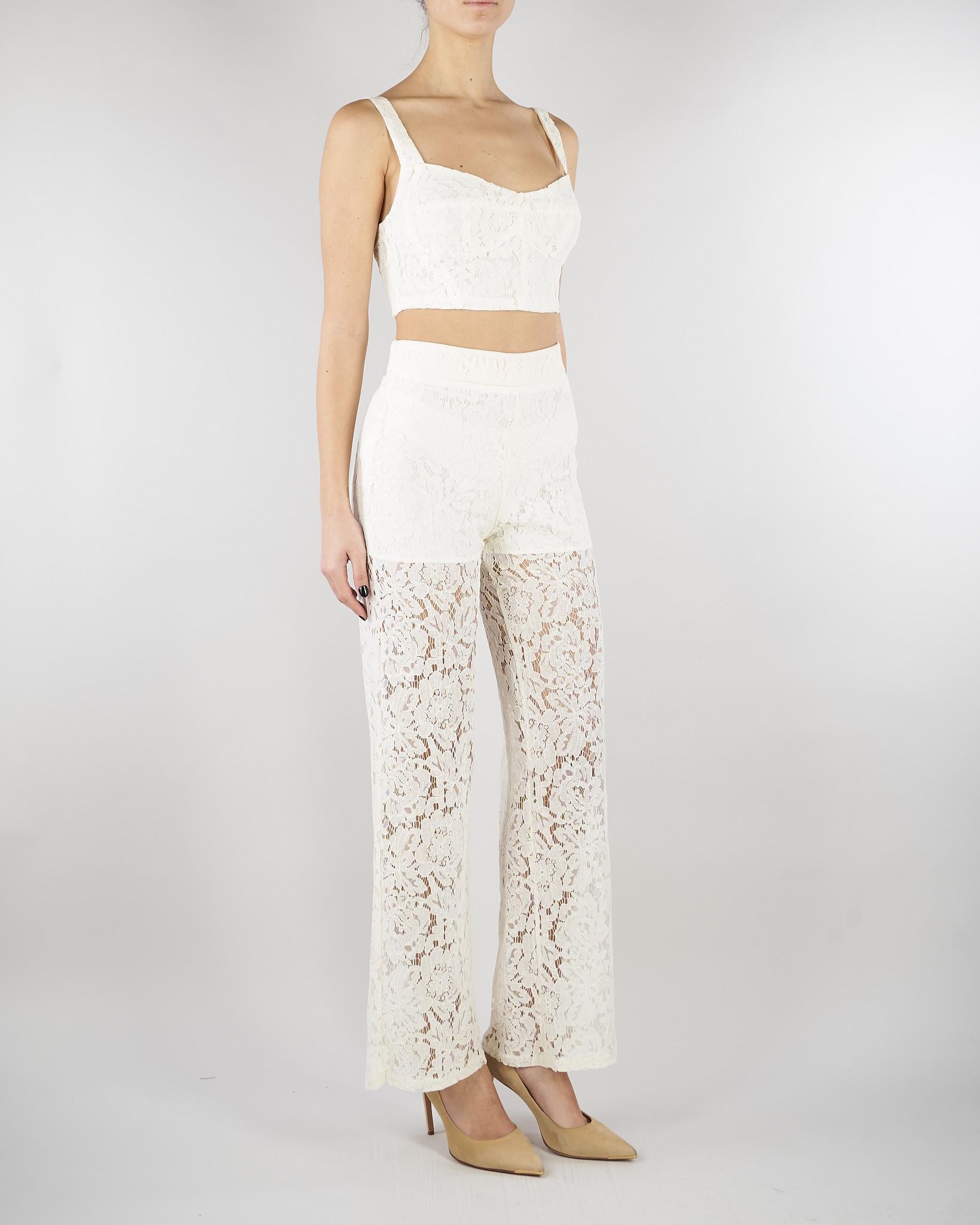 Top Panna in pizzo NS211 02 NO SECRETS 