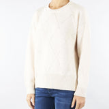 Maglia jacquard Panna RI5FP009 1041 ICONA 