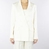 Giacca Avorio doppiopetto Bairo