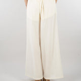 Pantalone Panna wide leg con elastico SS260135 2 ELEH 