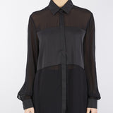 Camica Fuoco in georgette