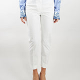 Pantalone slim in cotone stretch Max Mara Weekend