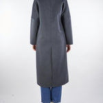 Cappotto Antracite Doppiopetto Basic Lungo TF0001 195 VICOLO 