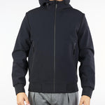 Giubbotto Nero Surflex Winter Thermo Hood Zip Jkt W25044 10 RRD 