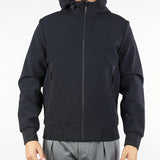 Giubbotto Nero Surflex Winter Thermo Hood Zip Jkt W25044 10 RRD 