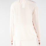 Blusa Cipria in seta con volant MSTEPICA 43 MAX MARA STUDIO 