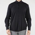 Camicia Nero in viscosa fluida CA3624 9 I'M BRIAN 