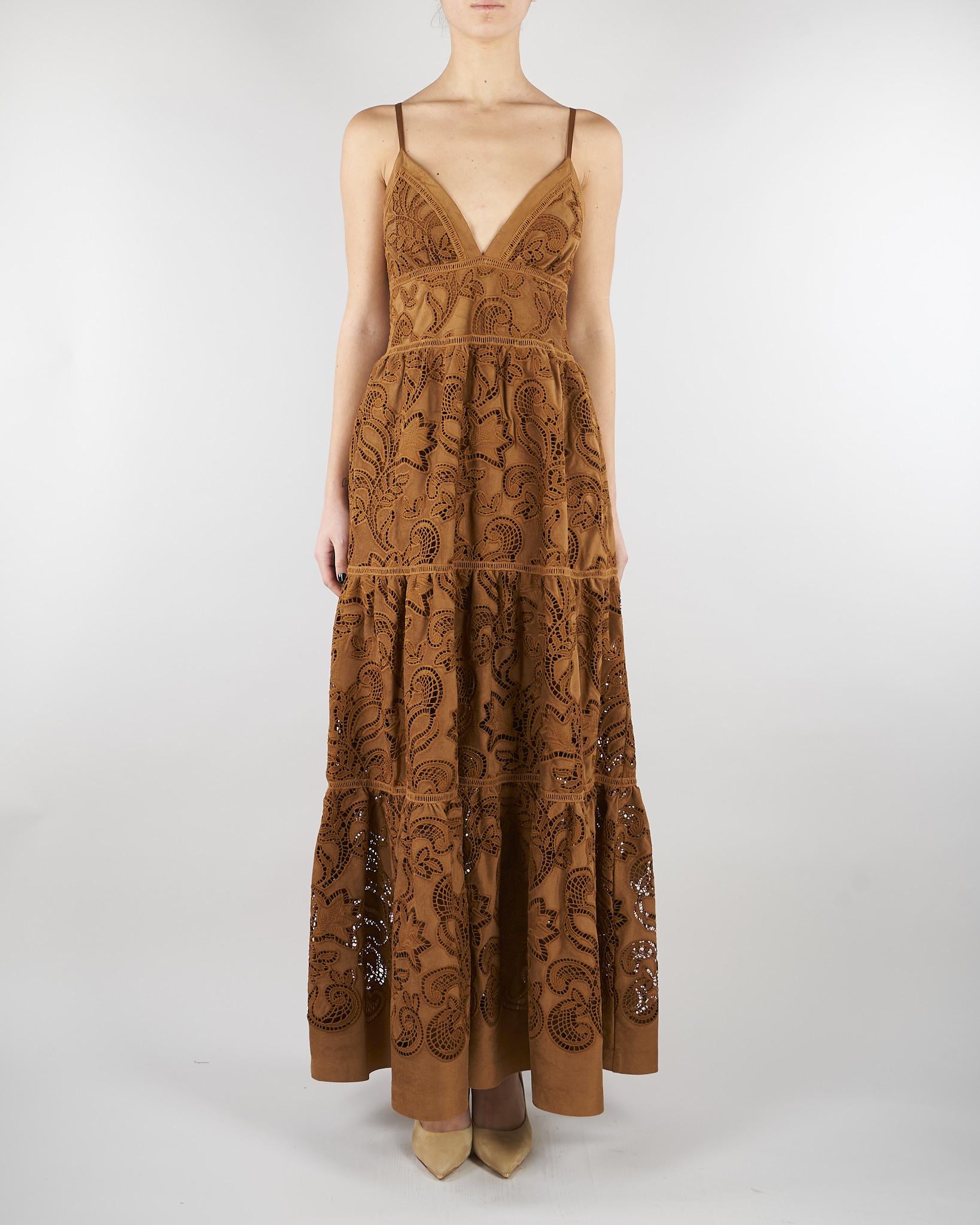 Abito Mou con ricami in pizzo D48EQ031E92 MFA18 ERMANNO BY ERMANNO SCERVINO 