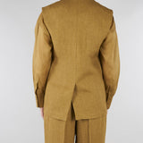 Gilet Senape in batavia di lino MSTAIA 29 MAX MARA STUDIO 